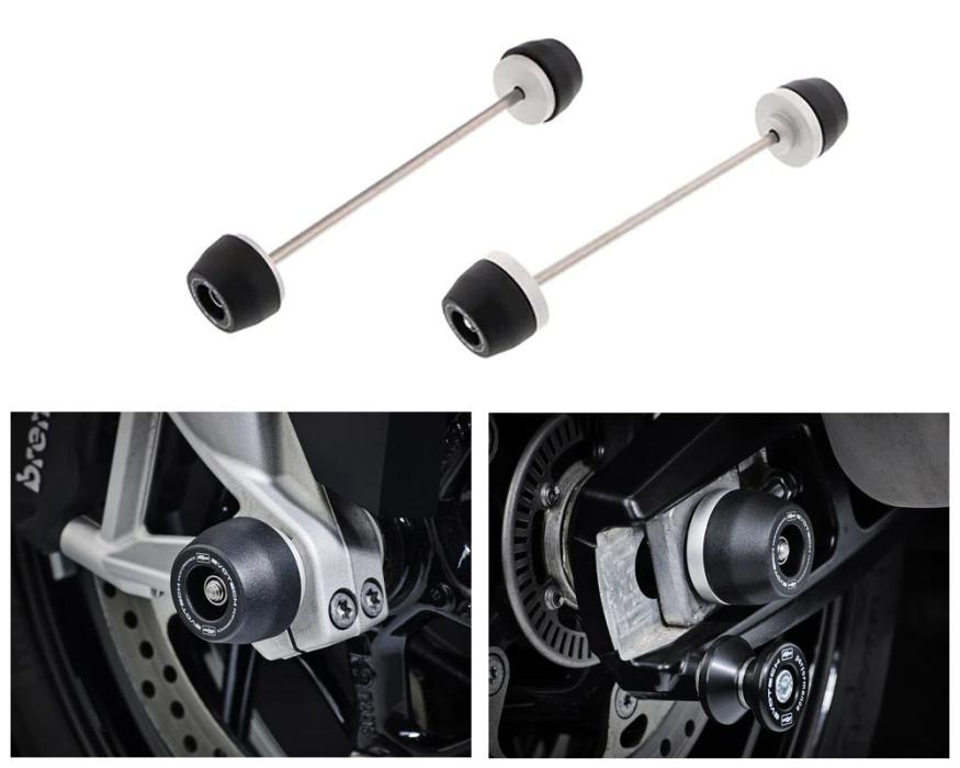 BMW S 1000 XR / XR TE Achsschutzprotektoren Set ab 2020 von Evotech Performance